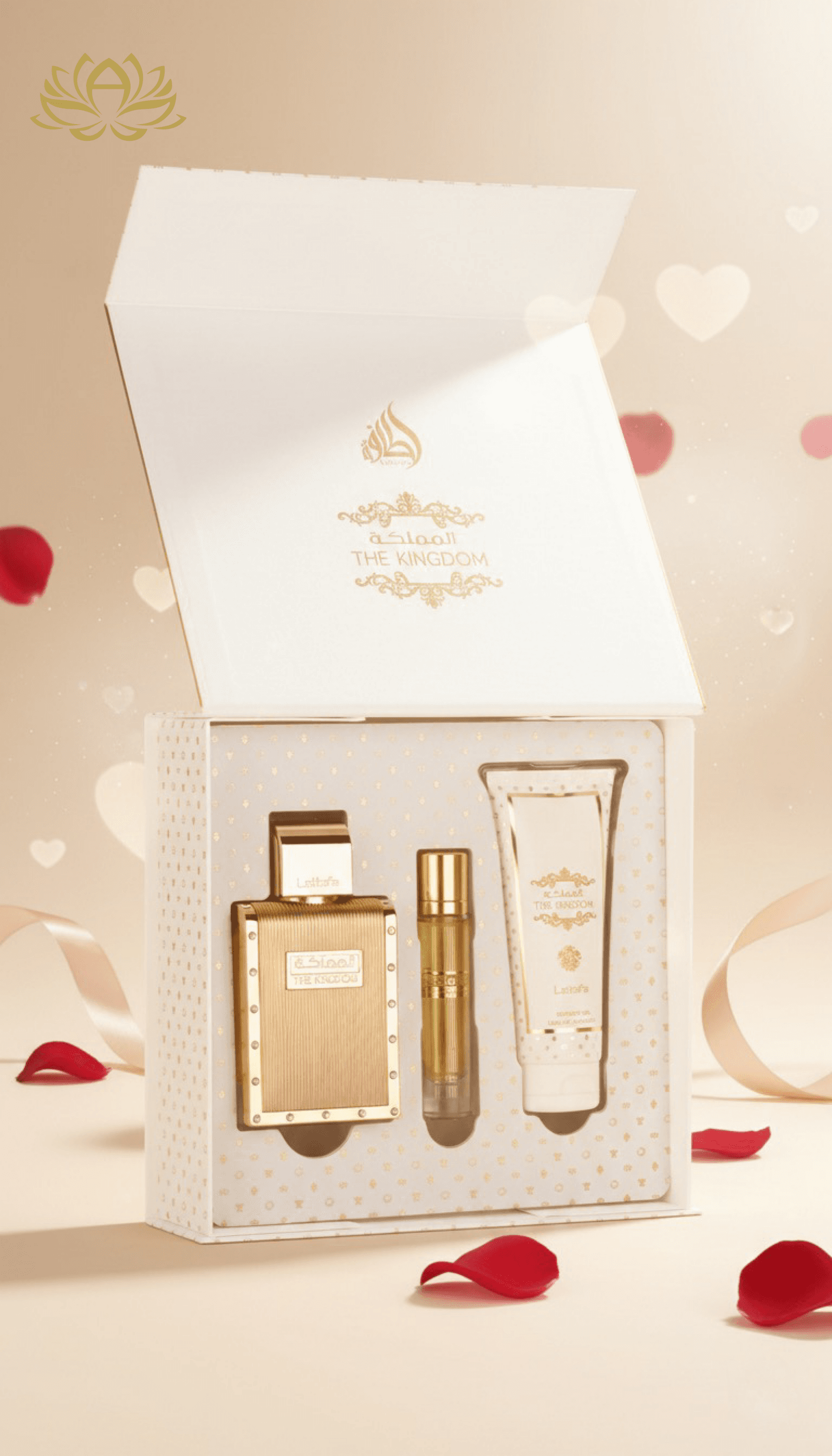 The Kingdom (Men) by Lattafa Perfumes (Gift Set)