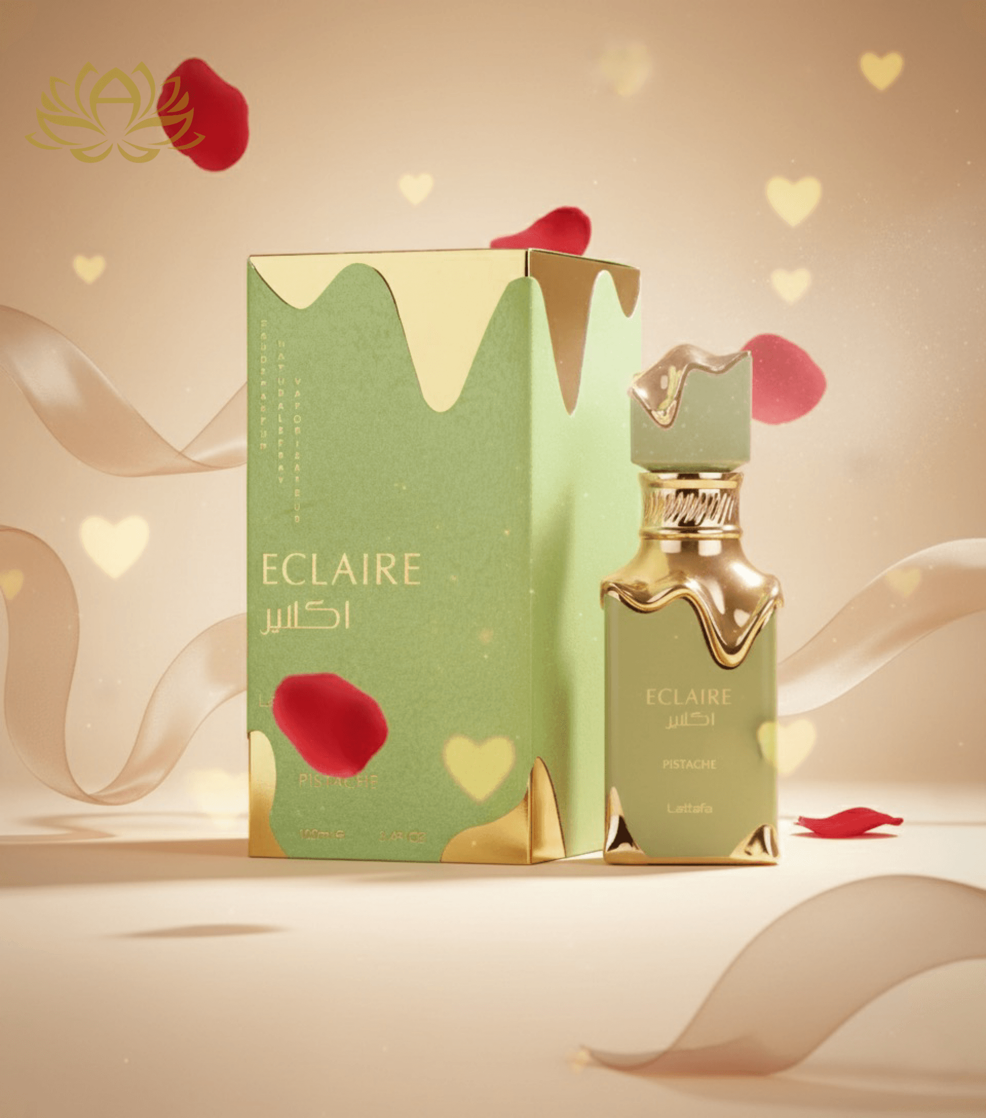 Eclaire Pistache by Lattafa Perfumes, fragrance detail 2