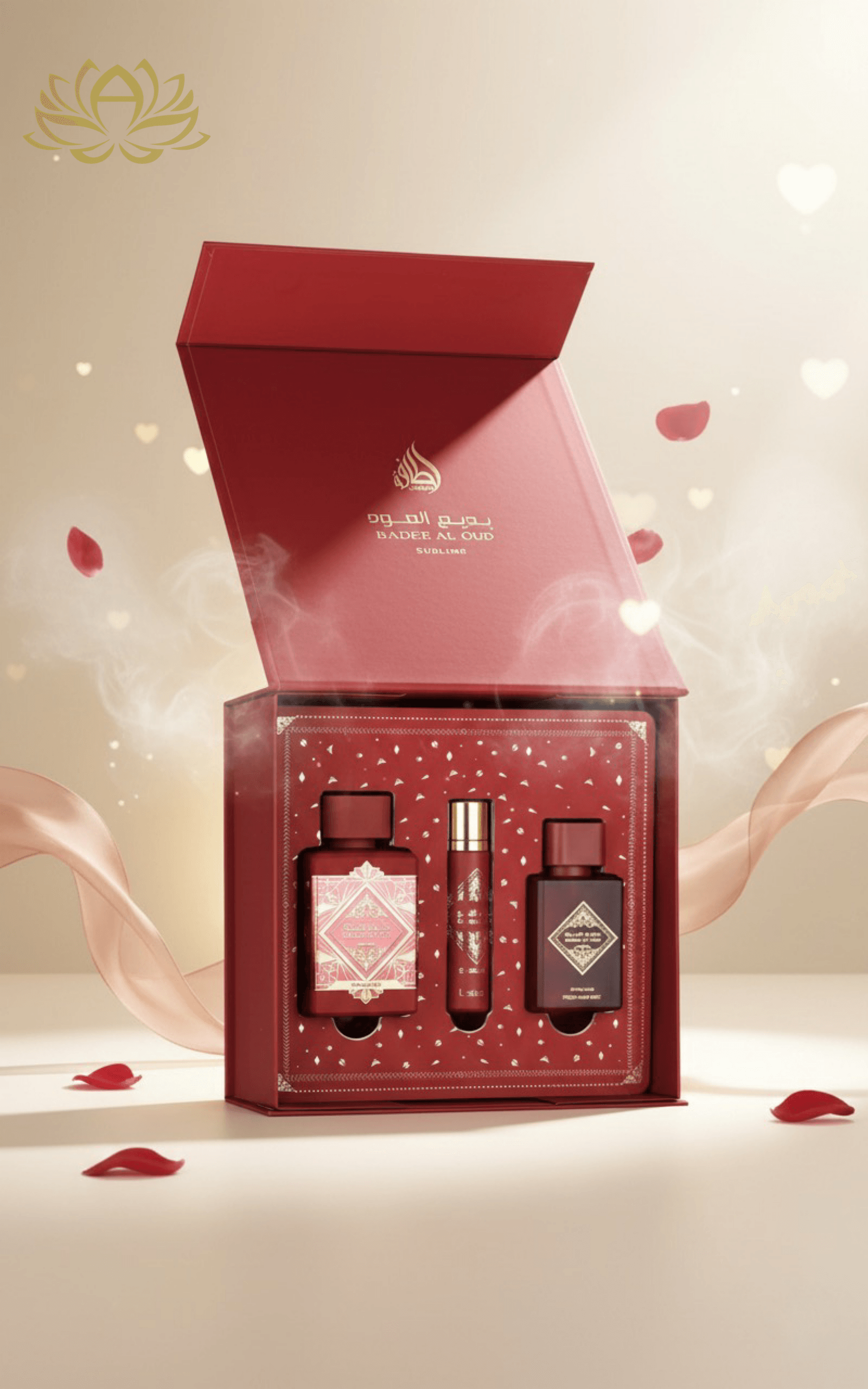 Bade’e Al Oud Sublime by Lattafa Perfumes (Gift Set) - Image 1